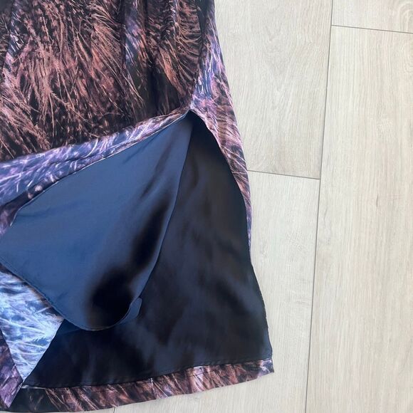 All Saints Melody Pembury Midi Slip Dress in Mink Pink Size 6 - Picture 7 of 9